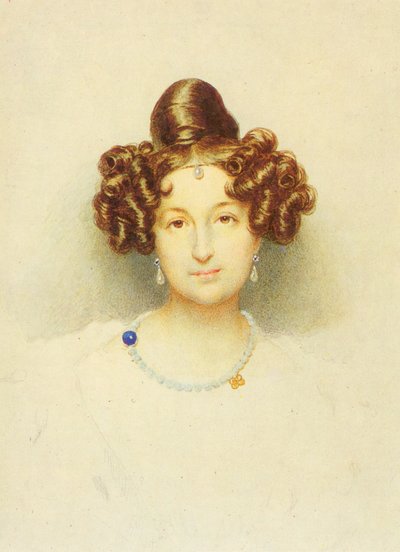 Ritratto della contessa Elisaweta Woronzowa (1792-1880) da Josef Eduard Teltscher